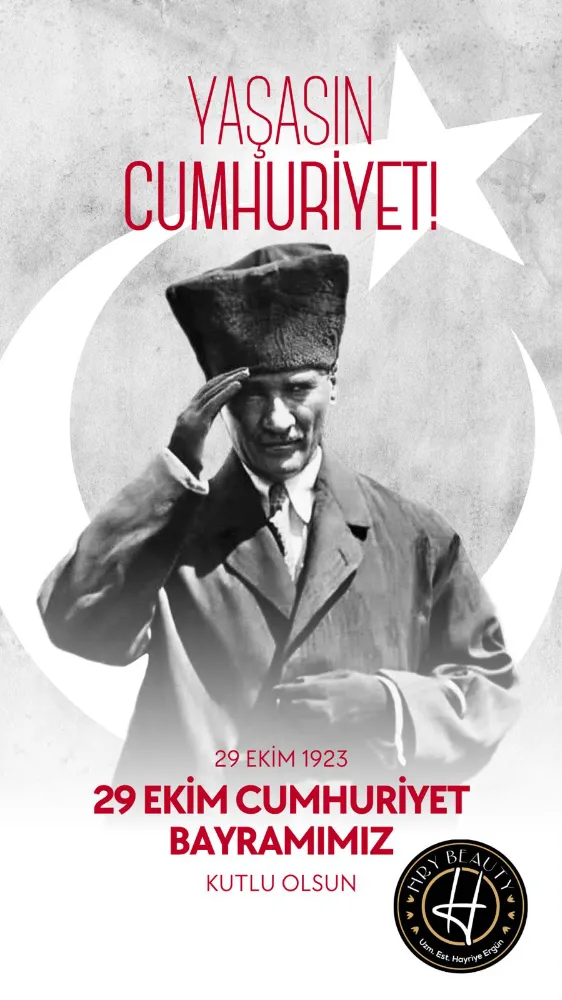 Cumhuriyetimizin 102. yılı kutlu olsun! Güzel ve özgür yarınlara…