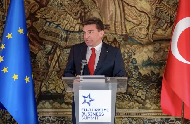 OYAK Genel Müdürü Murat Yalçıntaş, AB-Türkiye İş Zirvesi’nde Konuştu