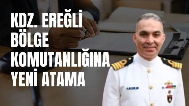 Kdz. Ereğli Bölge Komutanı Değişti